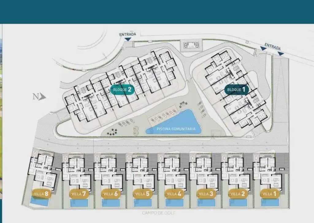 2 soveværelse Penthouse til salg i Los Alcazares med swimmingpool garage - € 369.000 (Ref: 9022857)