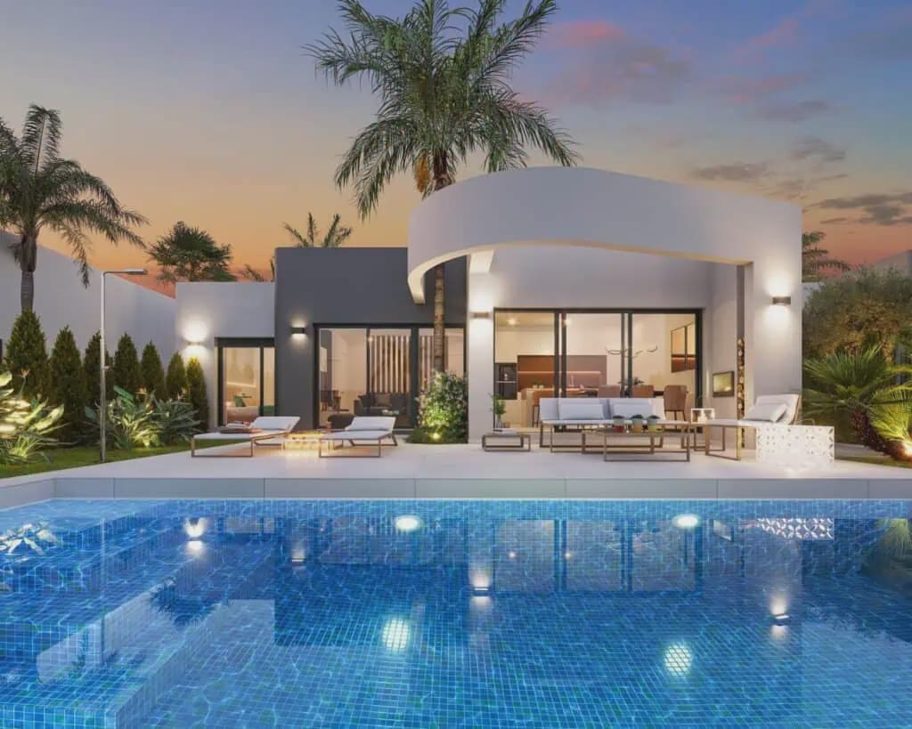 3 soveværelse Villa til salg i Los Alcazares med swimmingpool garage - € 550.000 (Ref: 9022867)