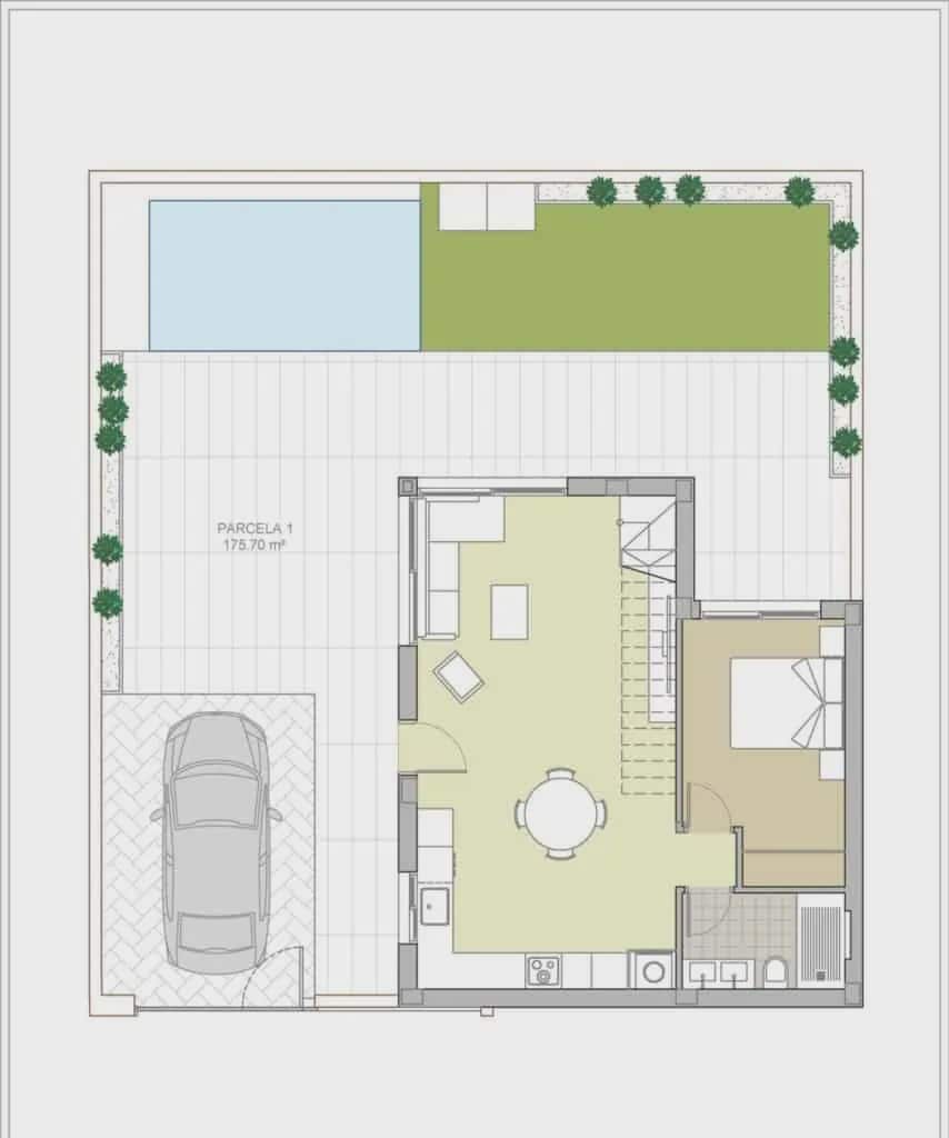 3 camera da letto Villa in vendita in Vistabella con piscina garage - 379.900 € (Rif: 9026310)