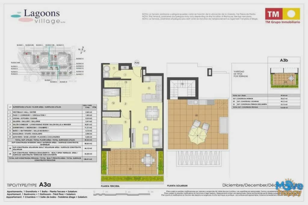 1 soveværelse Penthouse til salg i Torrevieja med swimmingpool garage - € 263.000 (Ref: 9031316)