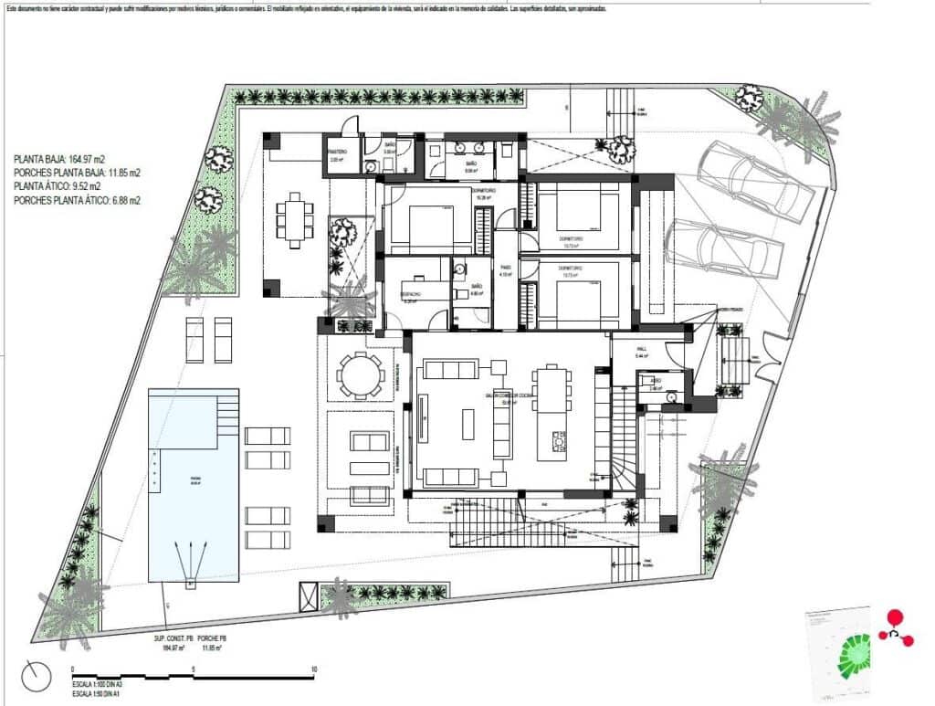 5 quarto Moradia para venda em Torre-Pacheco com piscina garagem - 1 300 000 € (Ref: 9050686)