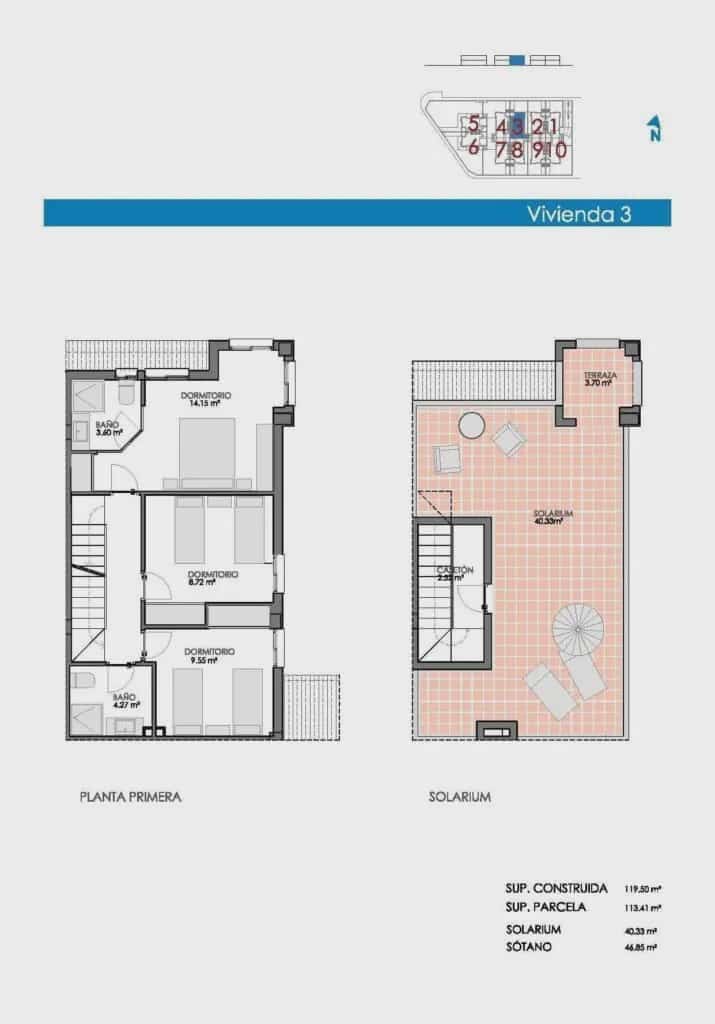 4 bedroom Townhouse for sale in Bigastro with pool garage - € 269,900 (Ref: 9102691)