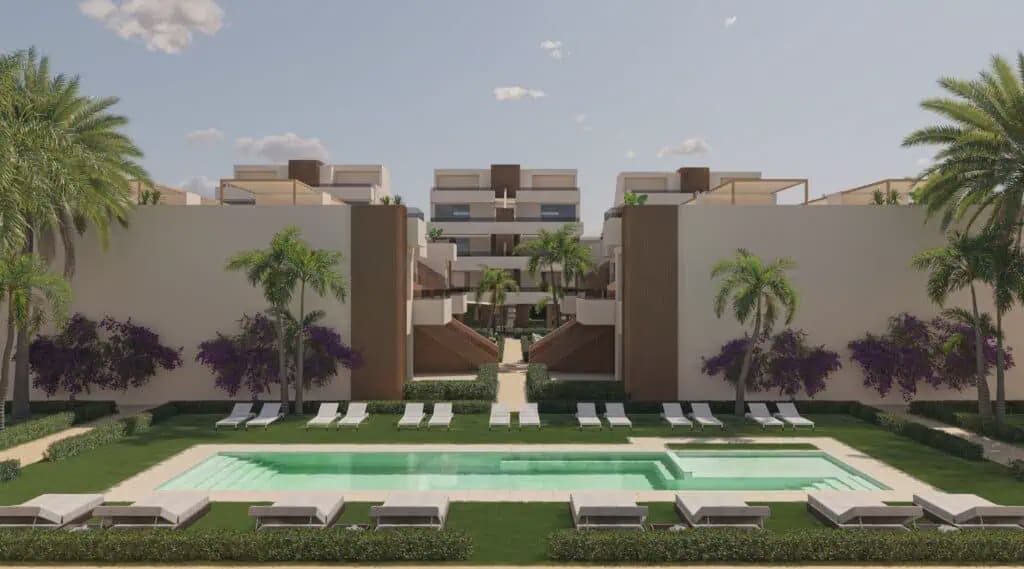 3 soveværelse Lejlighed til salg i Condado de Alhama med swimmingpool garage - € 264.500 (Ref: 9187999)