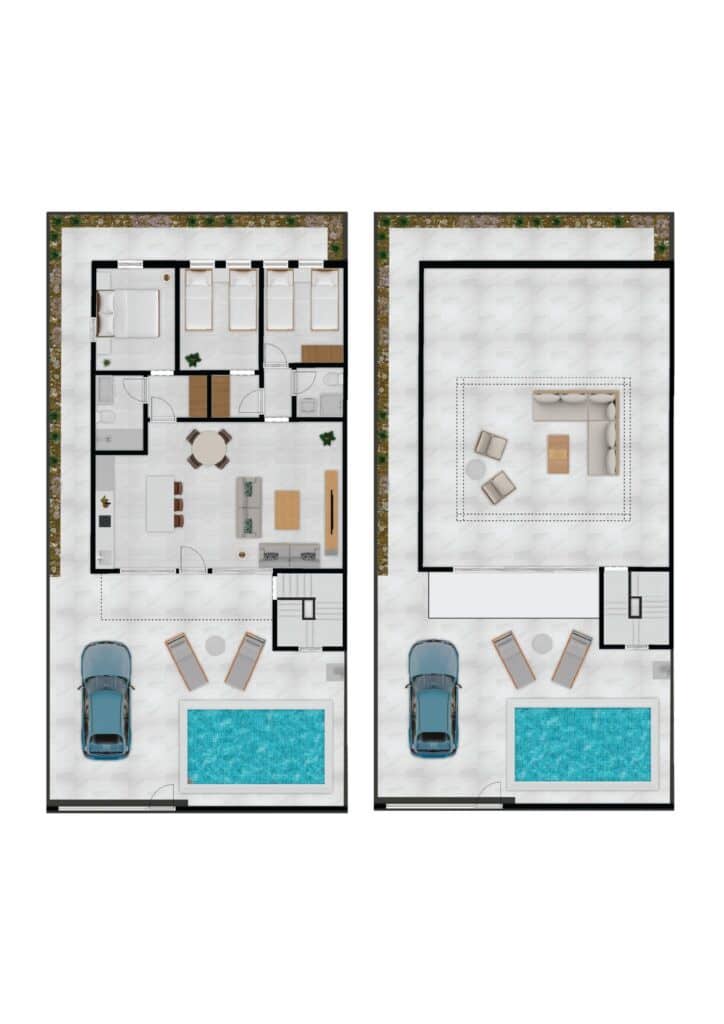 3 slaapkamer Villa te koop in La Pinilla met zwembad garage - € 257.464 (Ref: 9190833)