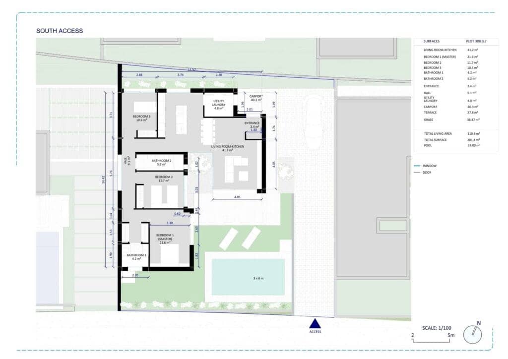3 soveværelse Villa til salg i Banos y Mendigo med swimmingpool garage - € 479.000 (Ref: 9337496)