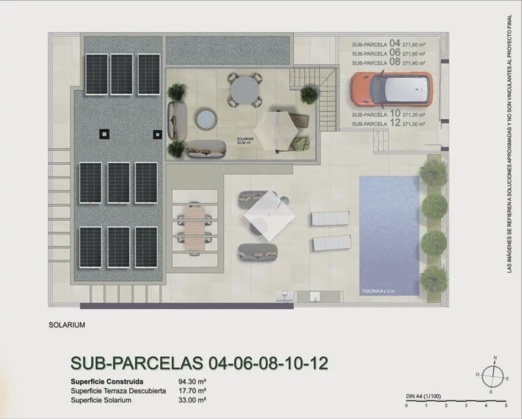 3 soveværelse Villa til salg i Ciudad Quesada med swimmingpool garage - € 480.000 (Ref: 9356641)