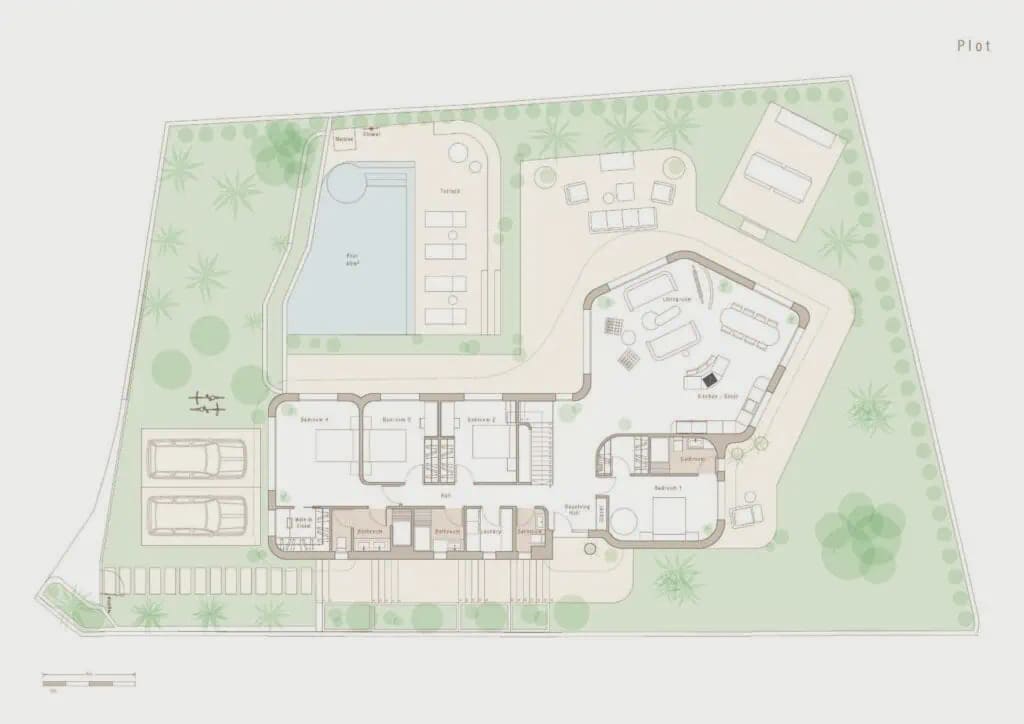 4 sypialnia Willa na sprzedaż w San Fulgencio z basenem garażem - 1 187 000 € (Ref: 9371715)