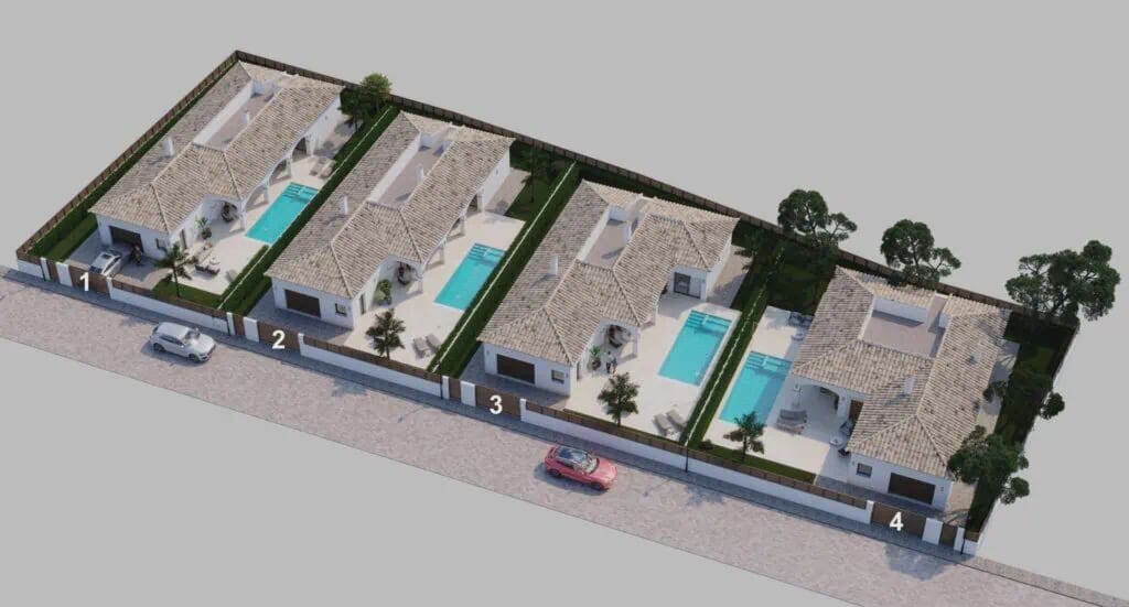 3 Zimmer Villa zu verkaufen in San Pedro del Pinatar mit Pool Garage - 809.950 € (Ref: 9395701)