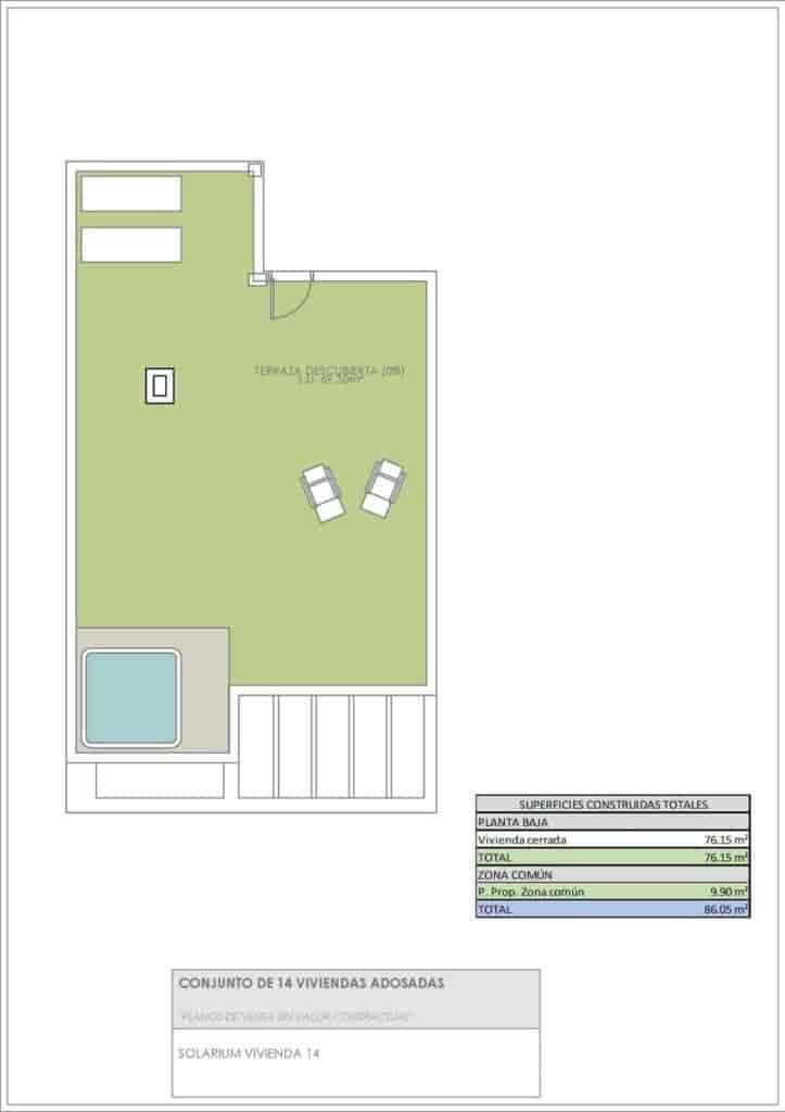 2 bedroom Penthouse for sale in Rojales with garage - € 280,900 (Ref: 9491063)