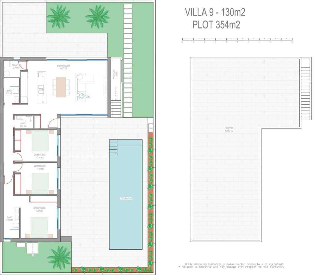 3 bedroom Villa for sale in Los Alcazares with pool garage - € 689,900 (Ref: 9501828)
