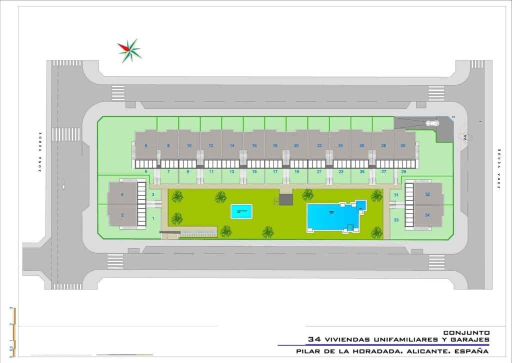 2 soveværelse Penthouse til salg i Pilar de la Horadada med swimmingpool garage - € 296.000 (Ref: 9614662)