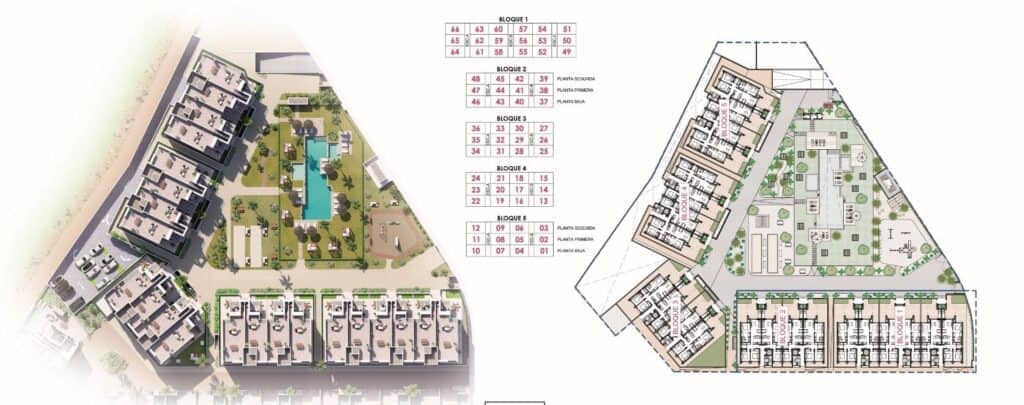 2 bedroom Apartment for sale in Los Alcazares with pool garage - € 319,000 (Ref: 9698094)