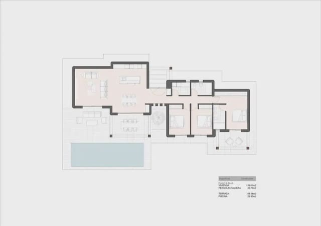 3 bedroom Villa for sale in Benissa with pool garage - € 890,000 (Ref: 9719425)