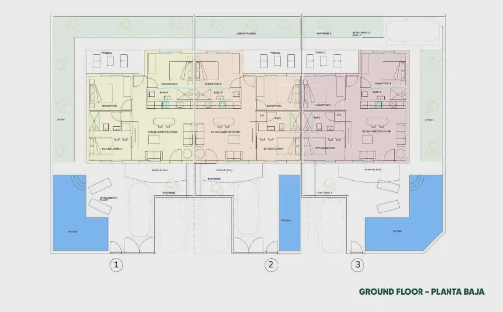 3 sovrum Lägenhet till salu i Pilar de la Horadada med pool garage - 389 900 € (Ref: 9719431)