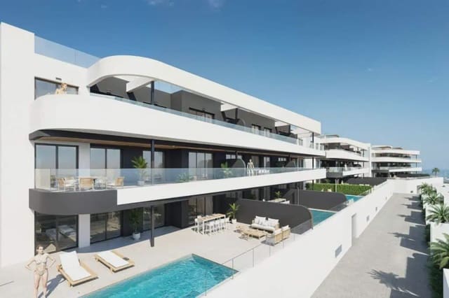 3 chambre Penthouse à vendre à Las Lomas de Rame - Bahía Bella, Los Alcázares avec piscine garage - 449 000 € (Ref: 9770256)