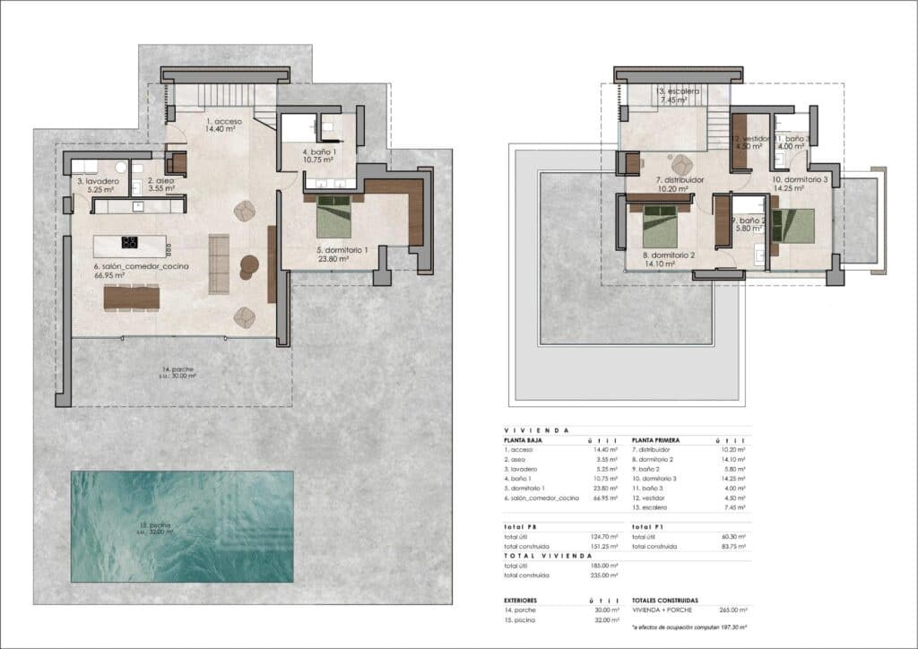 3 camera da letto Villa in vendita in Pinoso con piscina garage - 702.000 € (Rif: 9772662)