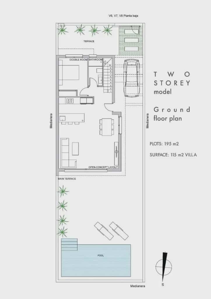 3 Zimmer Villa zu verkaufen in Los Alcazares mit Pool Garage - 429.000 € (Ref: 9780097)