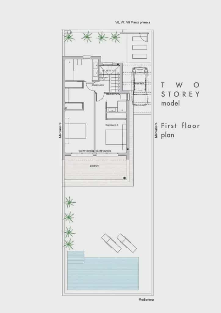 3 Zimmer Villa zu verkaufen in Los Alcazares mit Pool Garage - 429.000 € (Ref: 9780097)