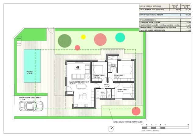 3 soverom Leilighet til salgs i Hondón de las Nieves med svømmebasseng garasje - € 333 000 (Ref: 9815454)