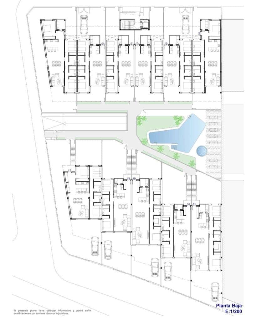 2 soverom Leilighet til salgs i Pilar de la Horadada med svømmebasseng garasje - € 395 000 (Ref: 9816960)