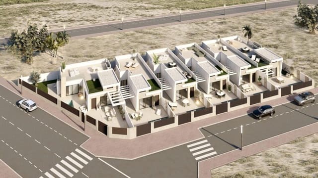 3 Zimmer Villa zu verkaufen in Las Lomas de Rame - Bahía Bella, Los Alcázares mit Pool Garage - 453.000 € (Ref: 9830615)