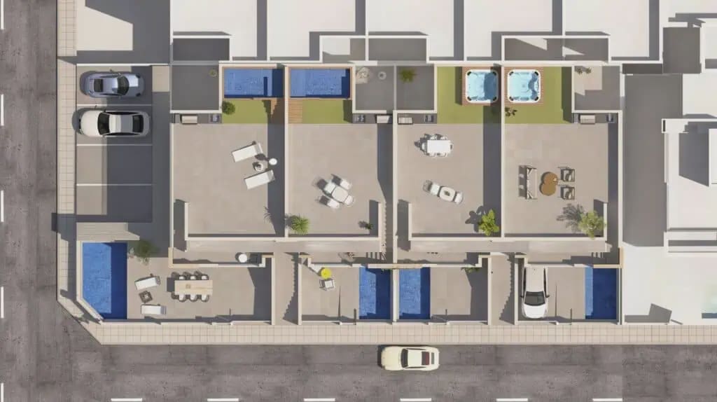 2 slaapkamer Appartement te koop in San Pedro del Pinatar met zwembad garage - € 319.900 (Ref: 9899755)