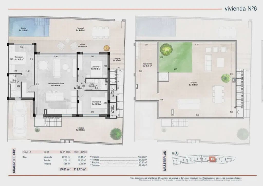 3 sypialnia Willa na sprzedaż w Sucina z basenem garażem - 329 900 € (Ref: 9899757)