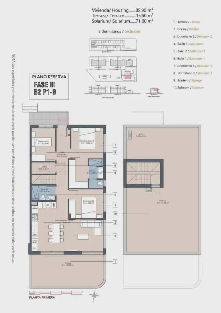 3 slaapkamer Appartement te koop in Los Alcazares met zwembad garage - € 399.900 (Ref: 9934793)