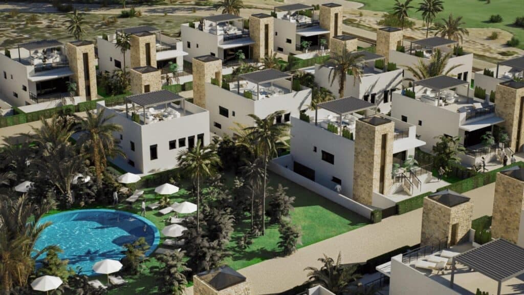 2 slaapkamer Villa te koop in Camposol met zwembad garage - € 289.000 (Ref: 9937059)