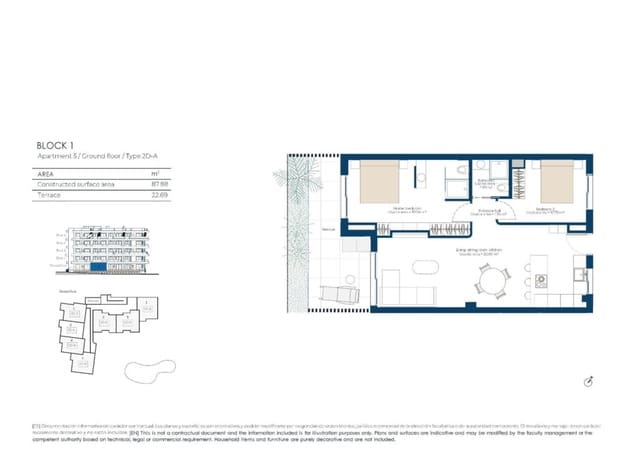 2 soveværelse Lejlighed til salg i El Valle Golf Resort, Murcia by med swimmingpool garage - € 299.000 (Ref: 9960258)
