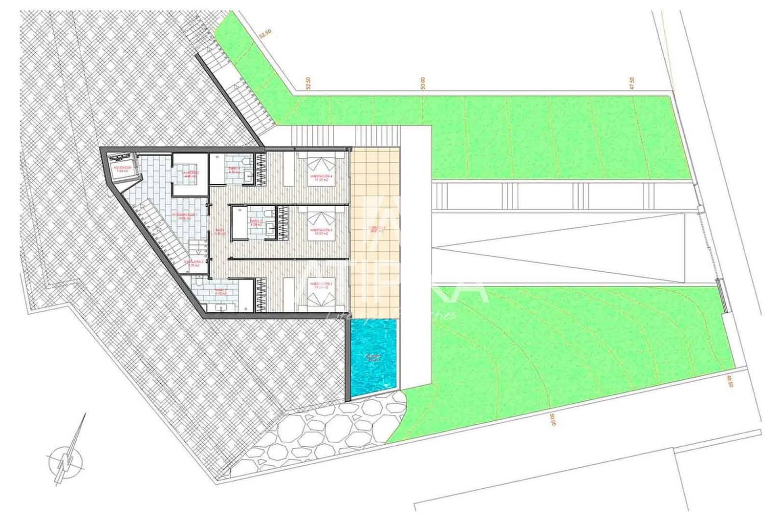 4 soveværelse Villa til salg i Castelldefels med swimmingpool - € 3.850.000 (Ref: 10004942)