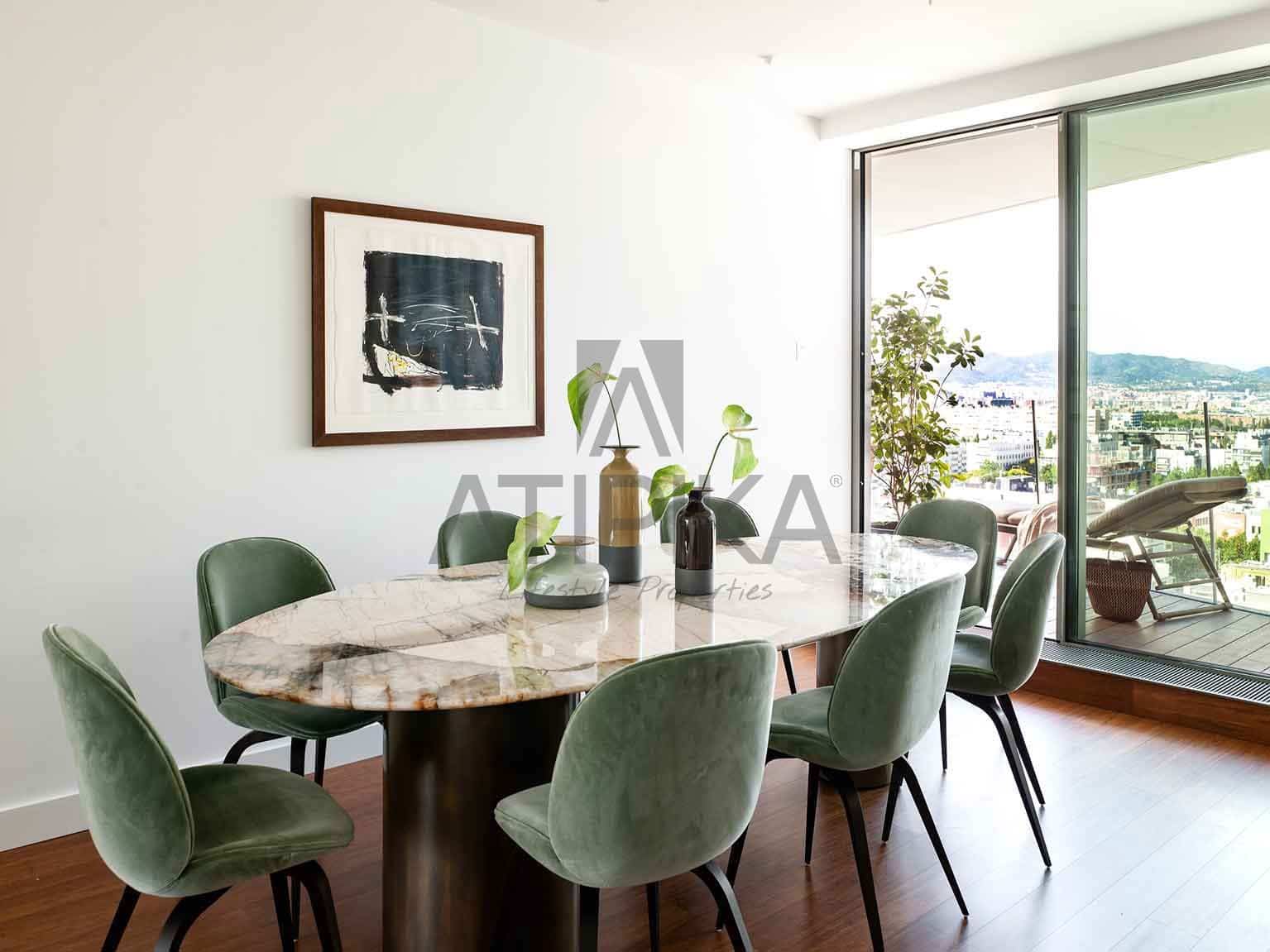 Apartamento de 3 habitaciones en Barcelona ciudad en venta con piscina - 2.760.000 € (Ref: 10008232)