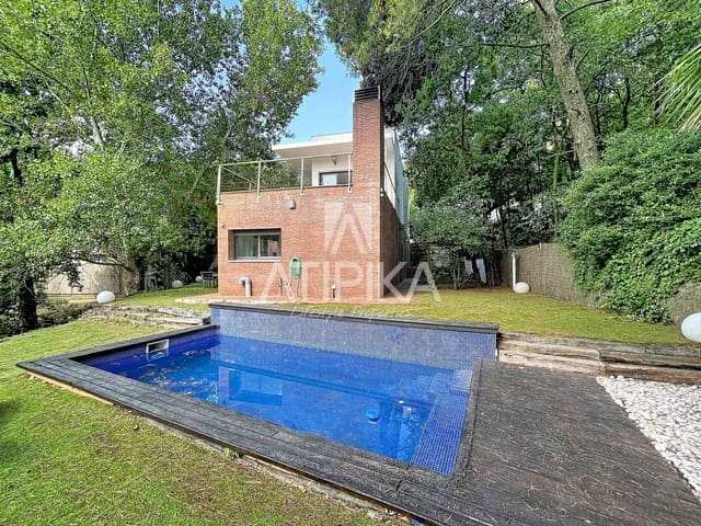 5 chambre Villa/Maison à vendre à Sant Cugat del Vallès avec piscine - 1 490 000 € (Ref: 10020093)