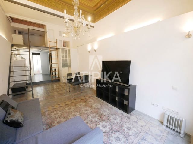 1 makuuhuone Huoneisto myytävänä paikassa Barcelona kaupunki - 285 000 € (Ref: 10097470)