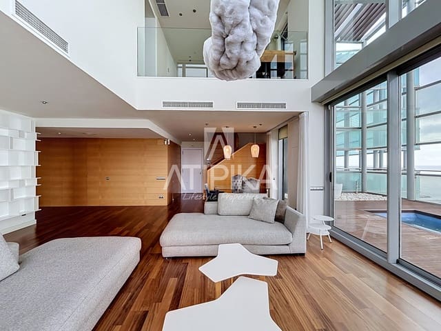 3 camera da letto Attico da affittare in Barcelona città con piscina garage - 10.000 € (Rif: 10118691)
