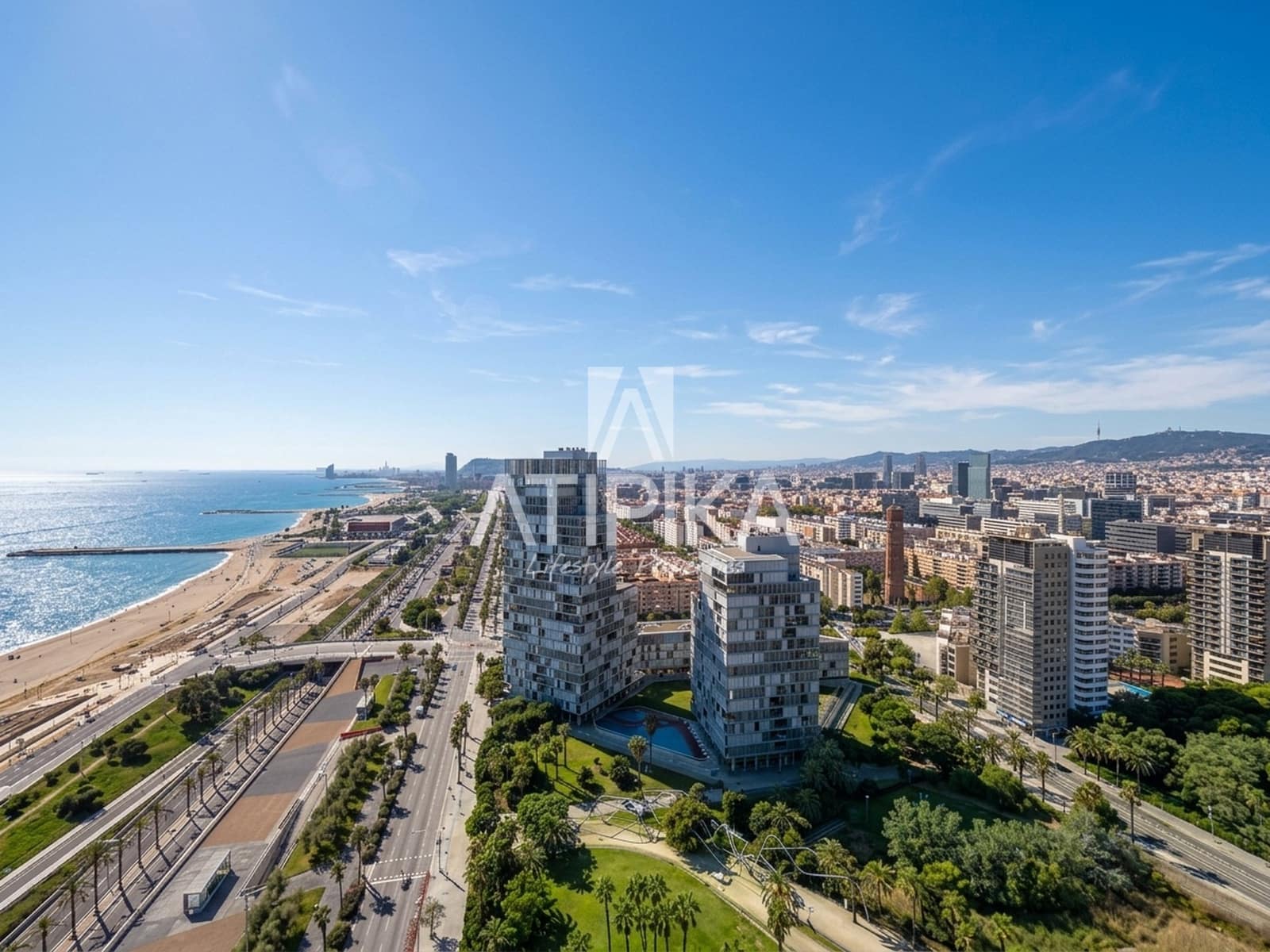 3 bedroom Penthouse for rent in Barcelona city with pool garage - € 10,000 (Ref: 10118691)