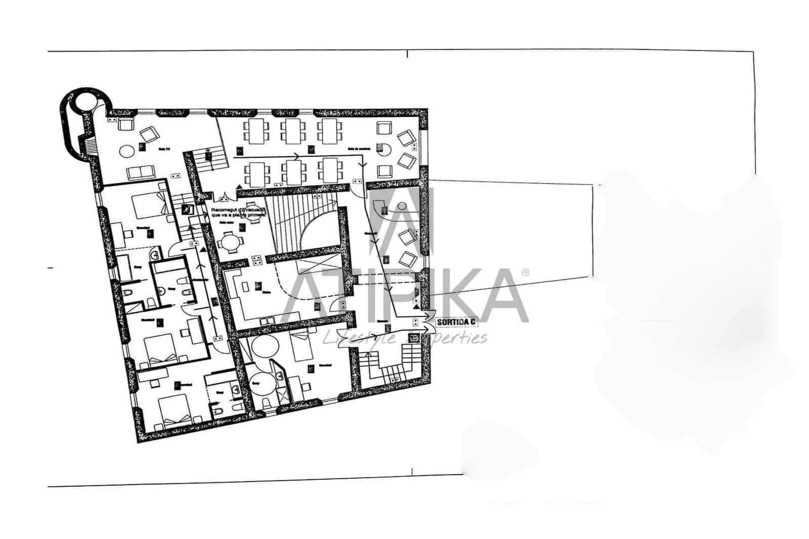 Finca/Casa Rural de 8 habitaciones en Santa Cristina d'Aro en venta con piscina - 1.764.000 € (Ref: 10145698)