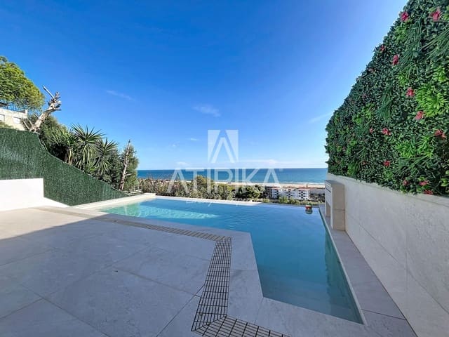 Villa/Maison de 5 chambres à louer à Les Botigues de Sitges, Sitges avec piscine garage - 4 100 € (Ref: 10148252)