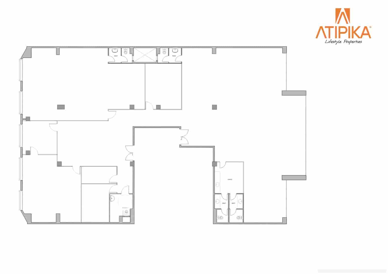 Büro zu vermieten in Barcelona Stadt - 9.313 € (Ref: 10154528)