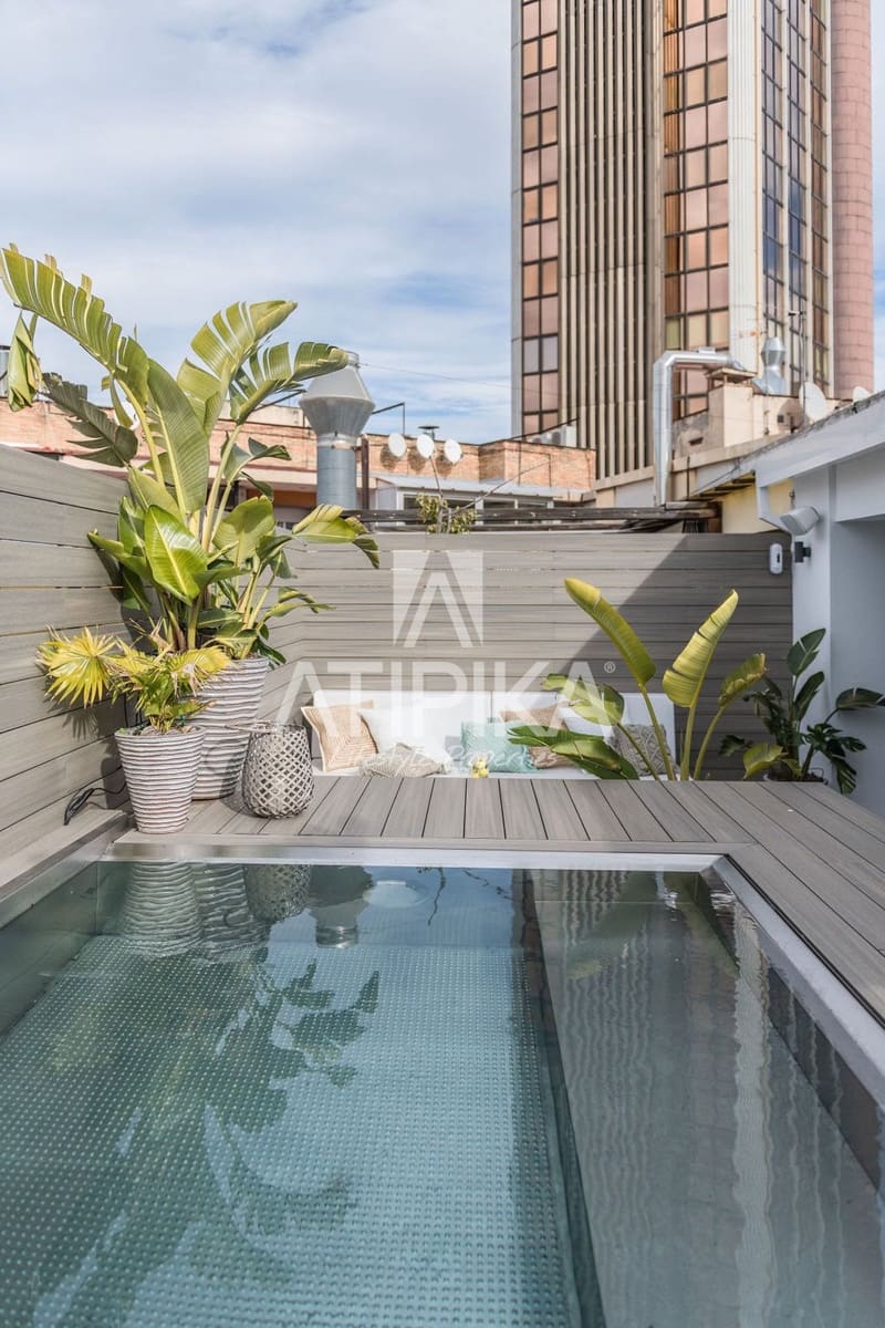 5 soveværelse Penthouse til salg i Barcelona by med swimmingpool - € 3.200.000 (Ref: 10166002)