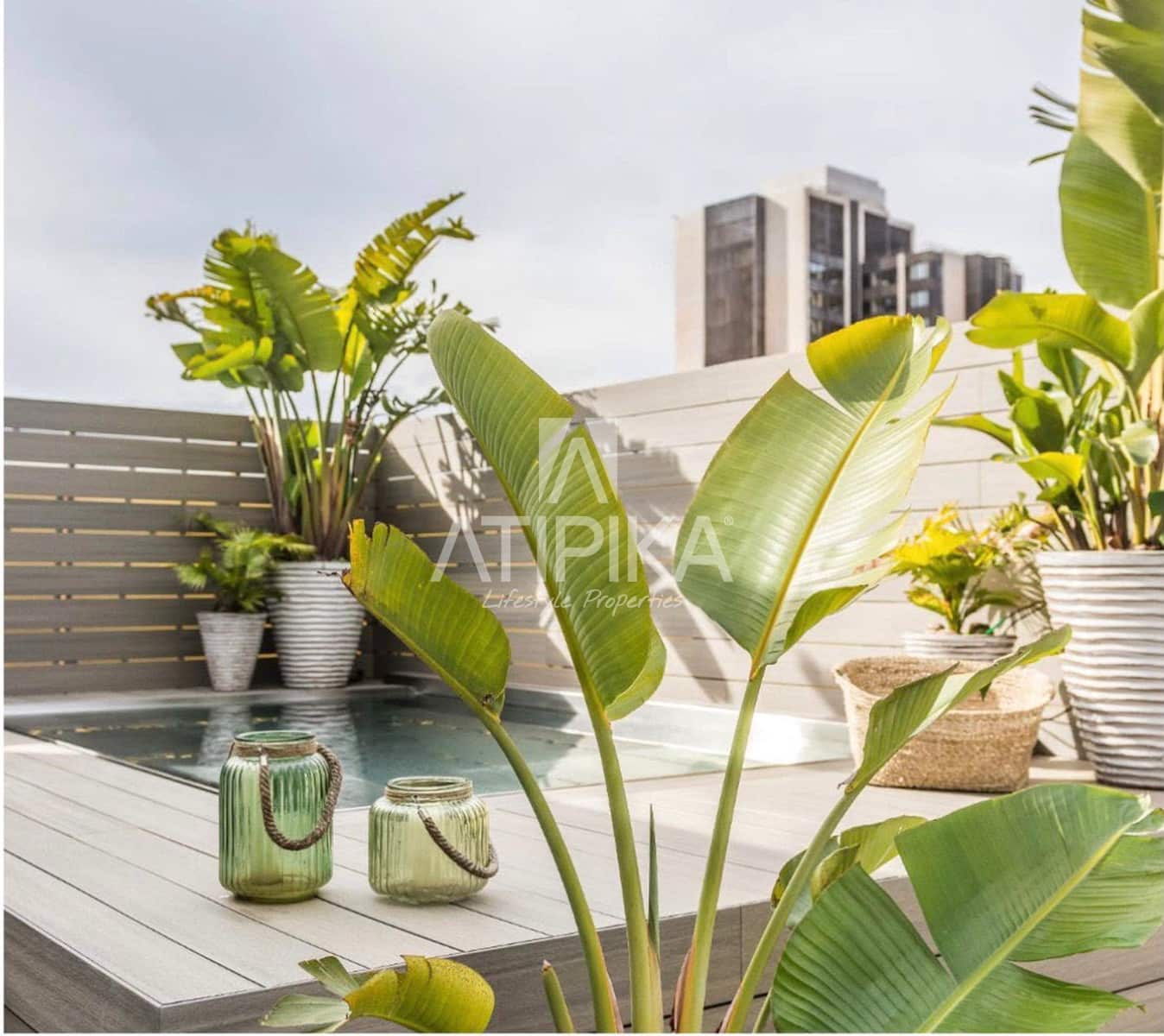 5 soveværelse Penthouse til salg i Barcelona by med swimmingpool - € 3.200.000 (Ref: 10166002)