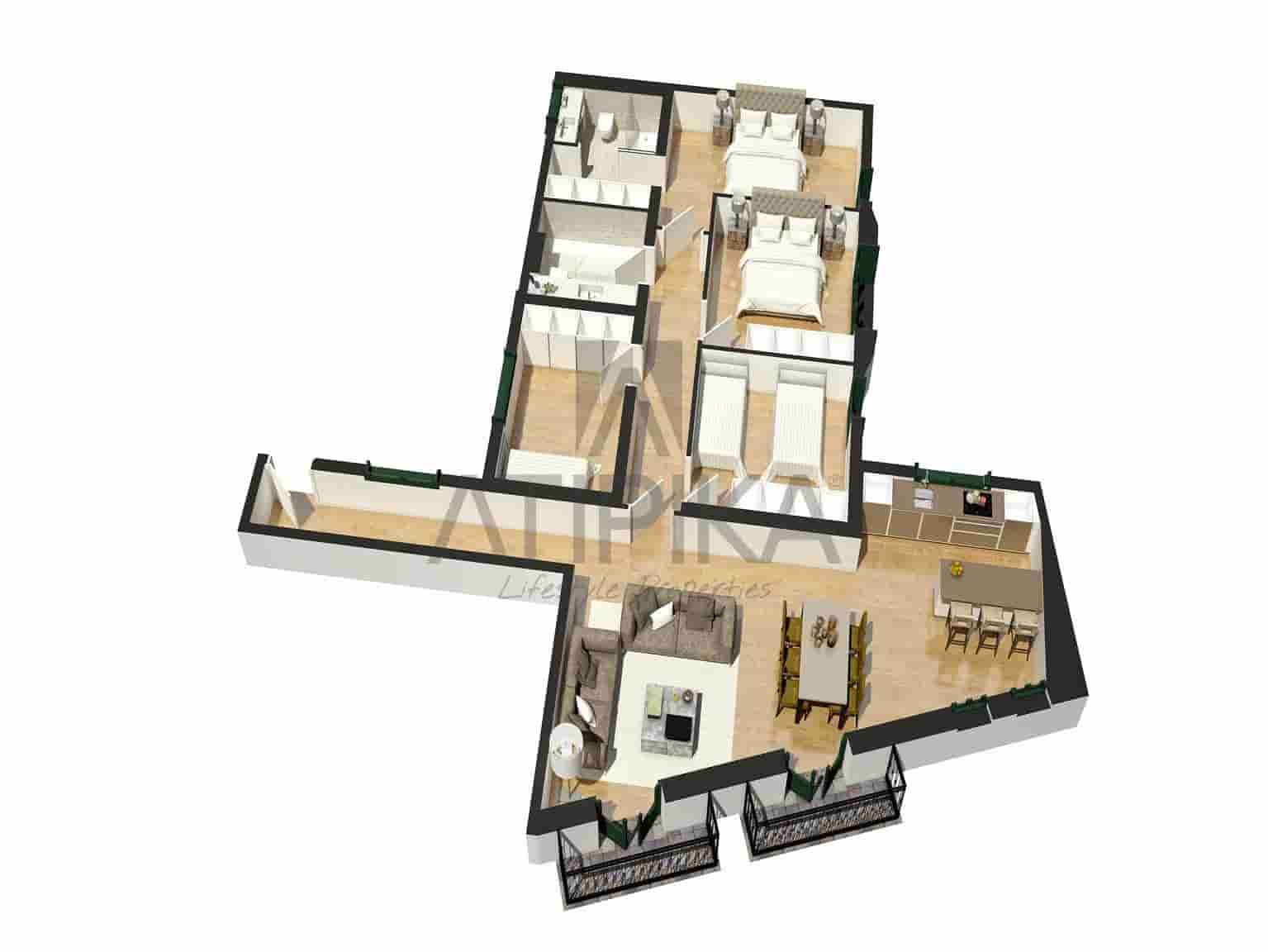 Apartamento de 4 habitaciones en Barcelona ciudad en venta - 950.000 € (Ref: 5097883)