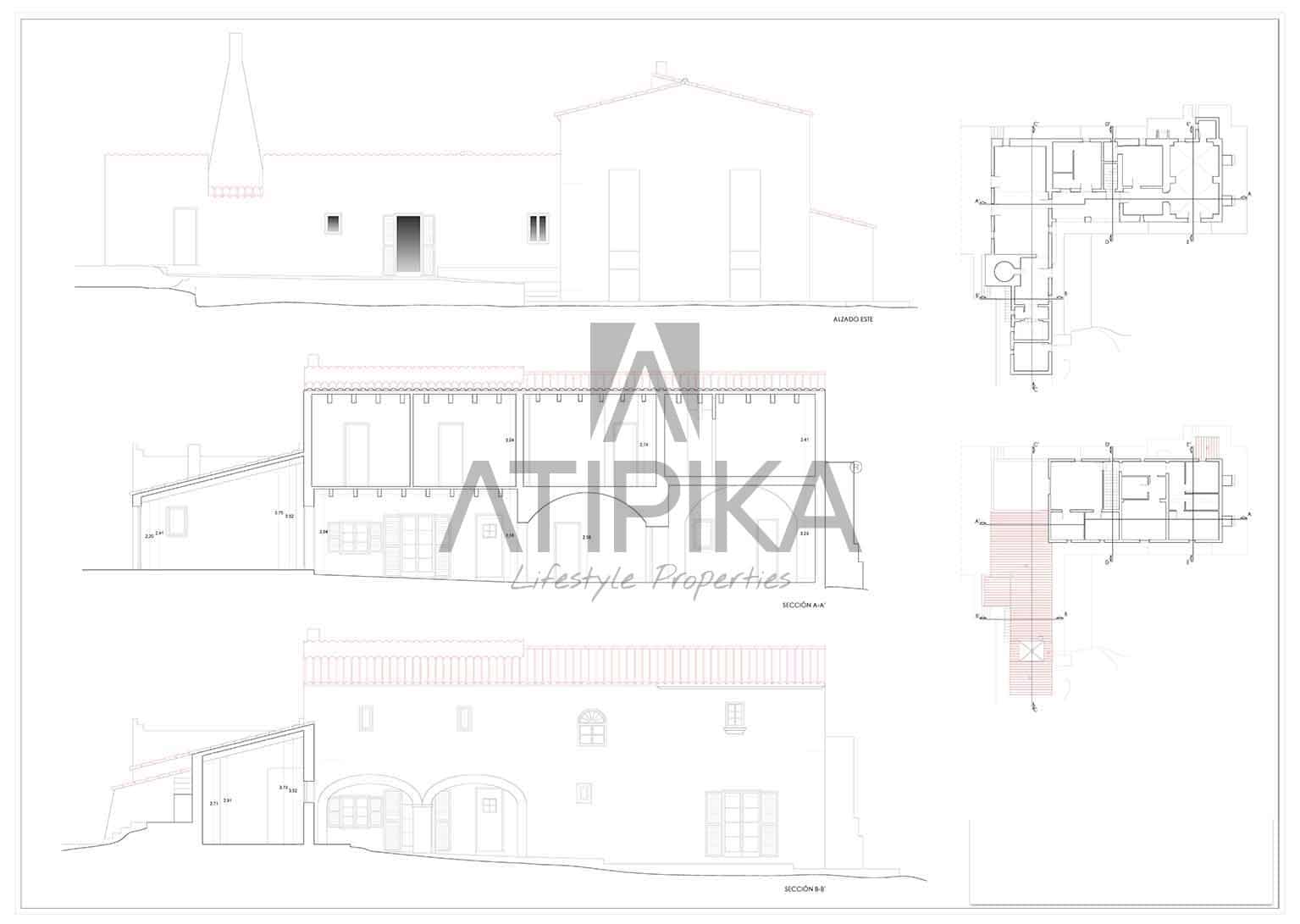 6 soveværelse Finca/Landehus til salg i Alayor / Alaior med swimmingpool - € 5.800.000 (Ref: 7376756)