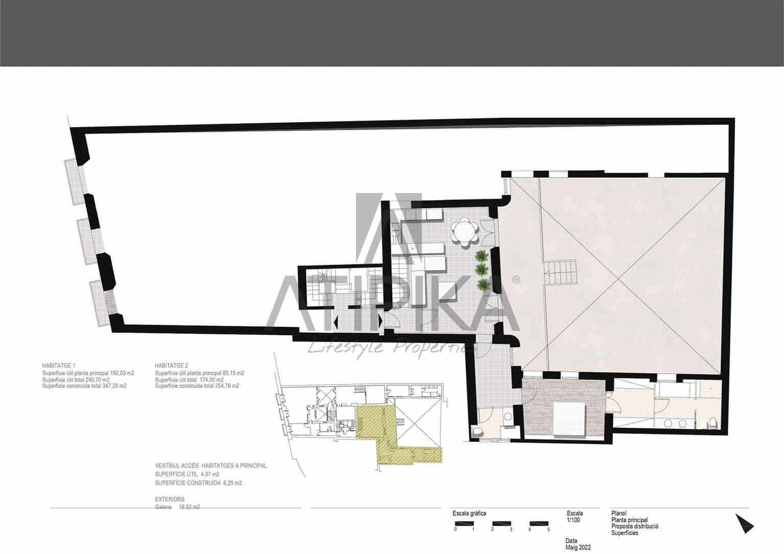 Apartamento de 4 habitaciones en Barcelona ciudad en venta - 2.400.000 € (Ref: 7415411)