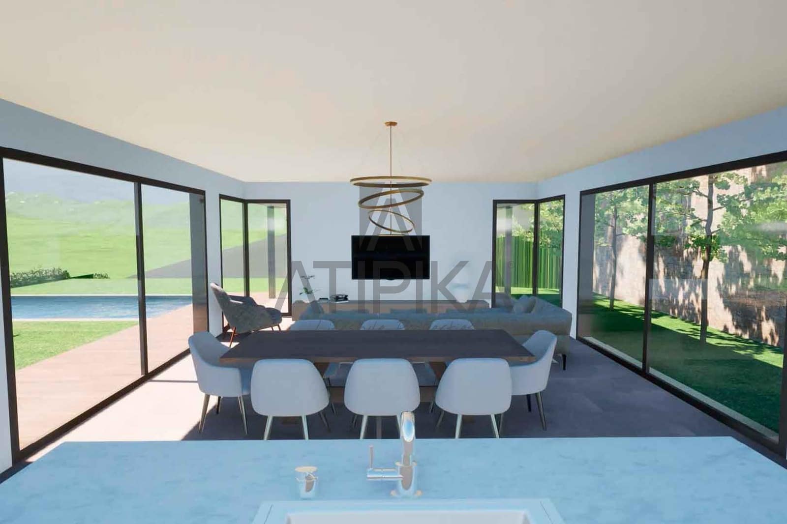 5 makuuhuone Huvila myytävänä paikassa Sitges mukana uima-altaan - 1 900 000 € (Ref: 7624025)