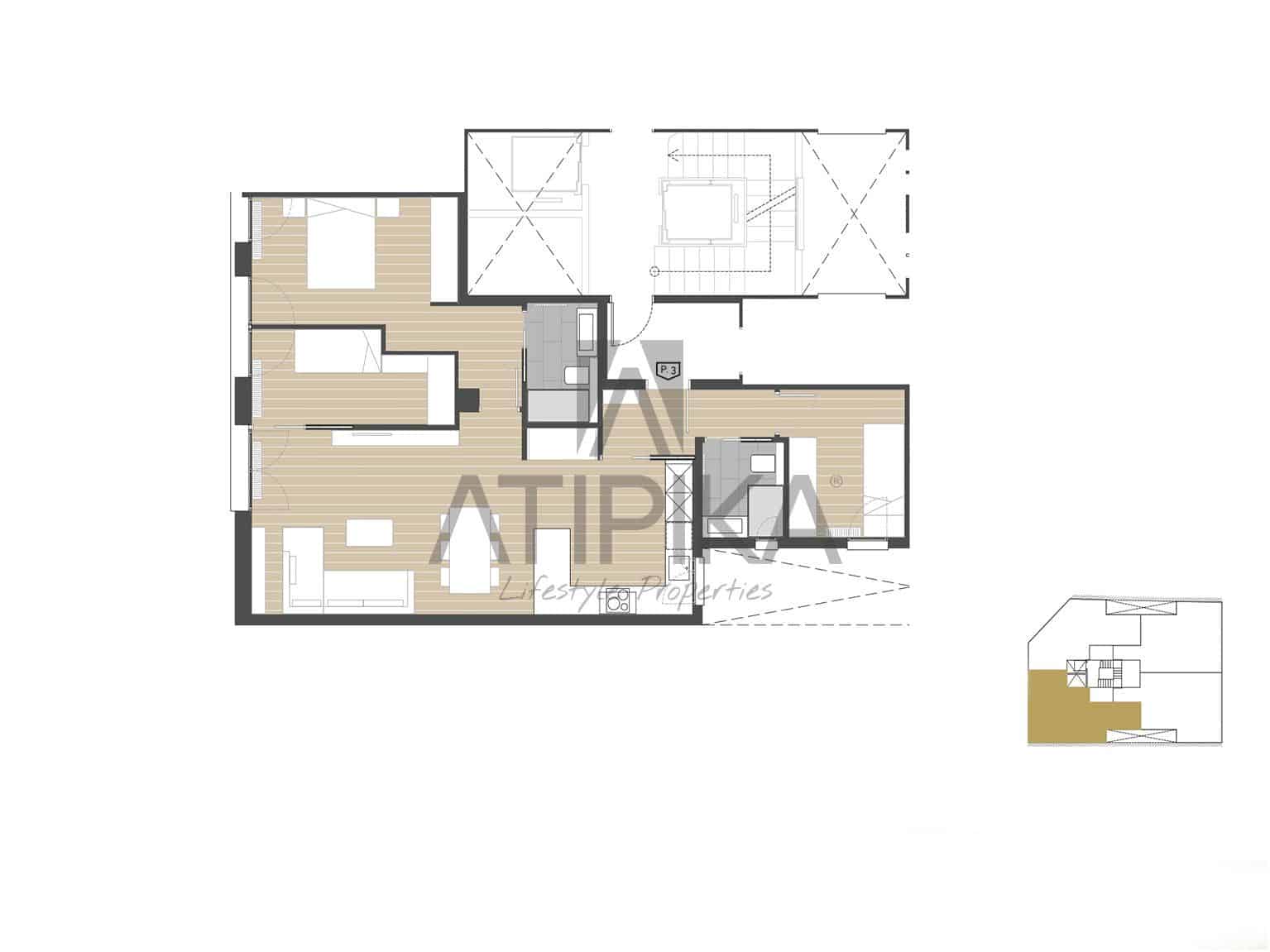 3 bedroom Apartment for sale in Barcelona city - € 650,000 (Ref: 7645541)