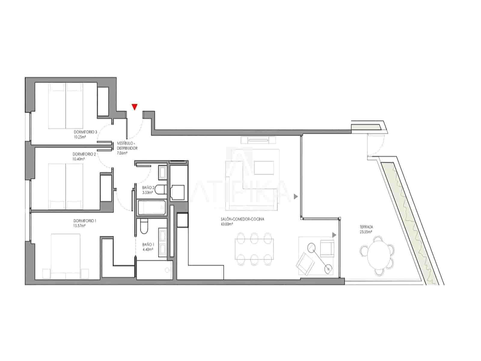 3 bedroom Apartment for sale in Cubelles with pool - € 535,000 (Ref: 7740289)