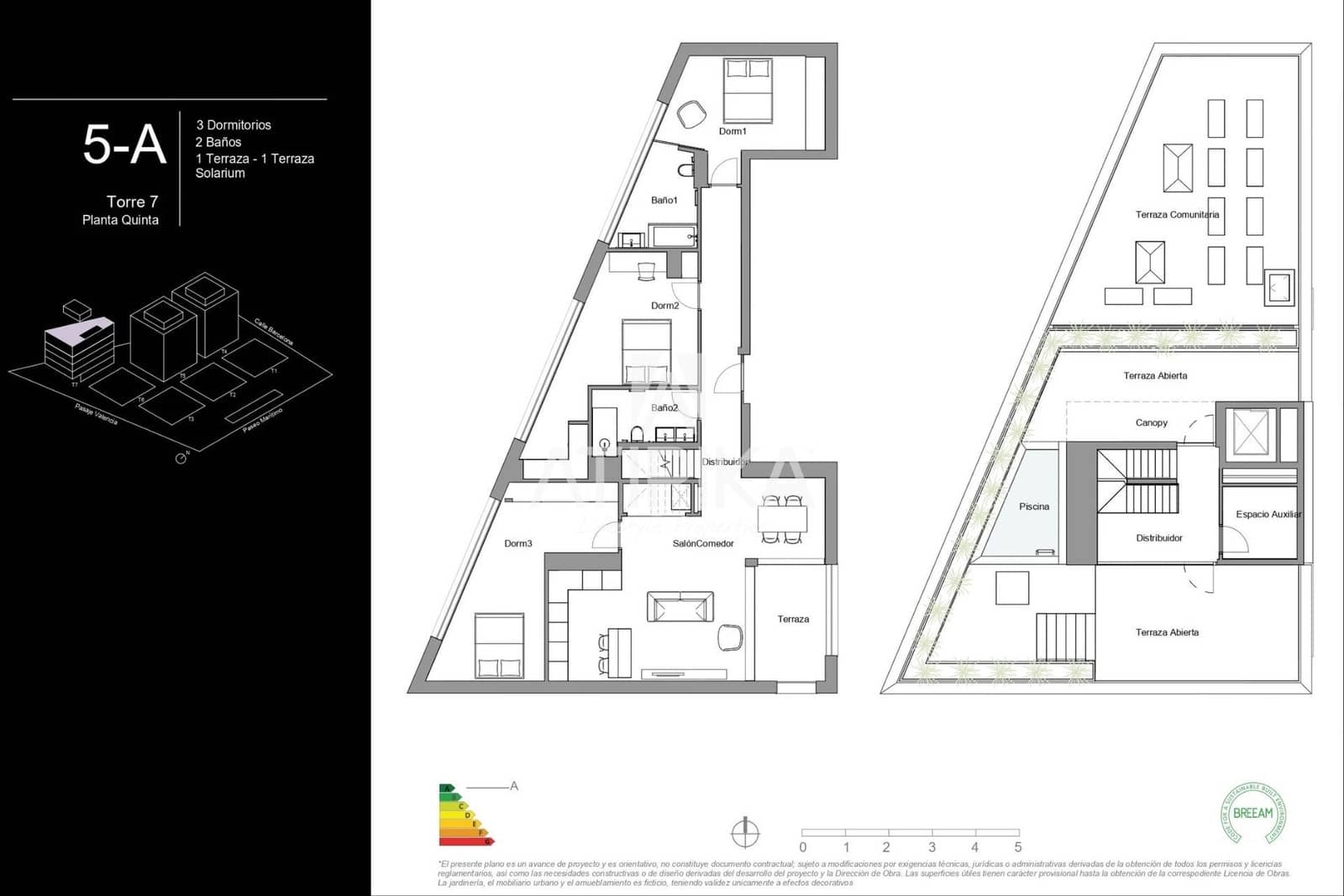 3 soverom Penthouse til salgs i Platja d'Aro med svømmebasseng - € 1 620 000 (Ref: 7746232)