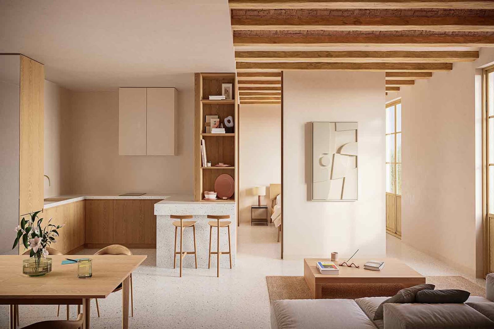 2 quarto Apartamento para venda em Barcelona cidade - 895 000 € (Ref: 8048584)