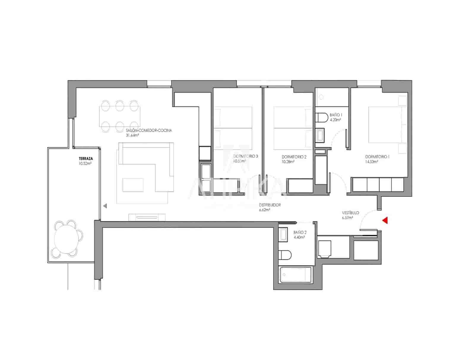 3 sypialnia Apartament na sprzedaż w Cubelles z basenem - 550 000 € (Ref: 8112289)